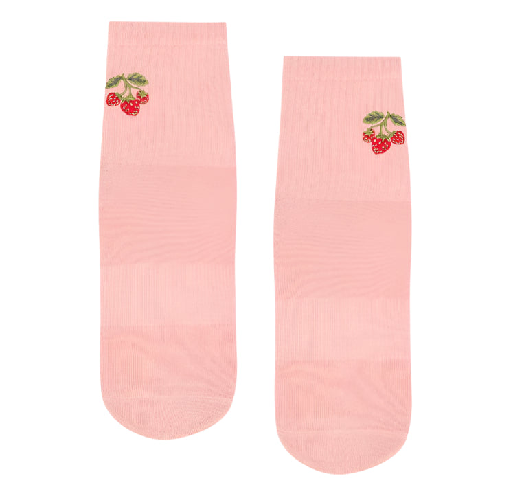 Crew Grip Socks - Strawberry Patch