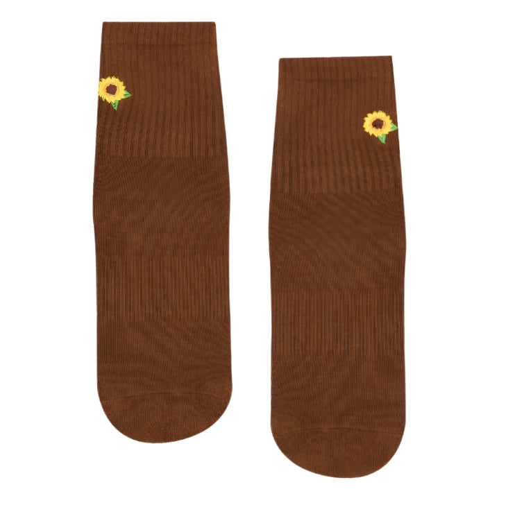 Crew Grip Socks - Sunflower Fields