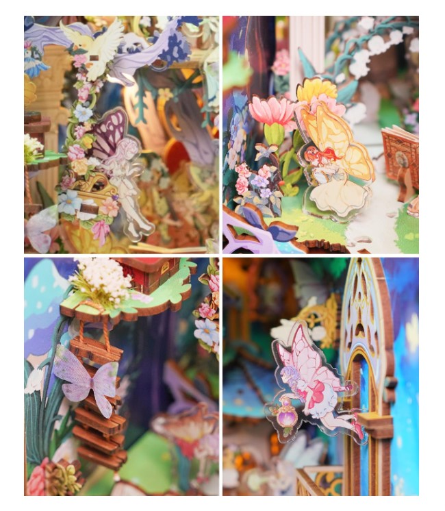 3D Book Nook Puzzle Kit - A Midsummer Night's Dream