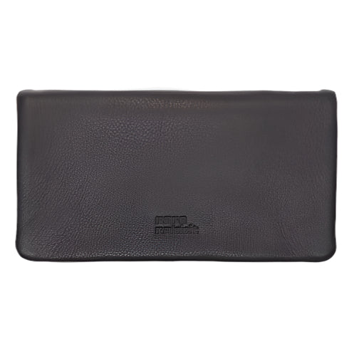 Voyager II Leather Large Wallet - Black