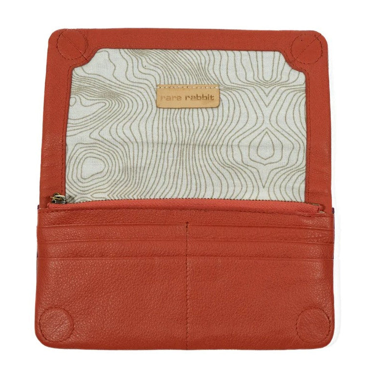 Voyager II Leather Large Wallet - Multi Olive