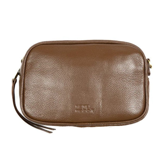 Rosie Cross Body Bag with 2 Straps - Chocolate