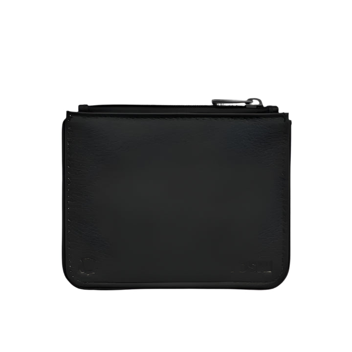 Zip Top Leather Purse Small - Moo Family