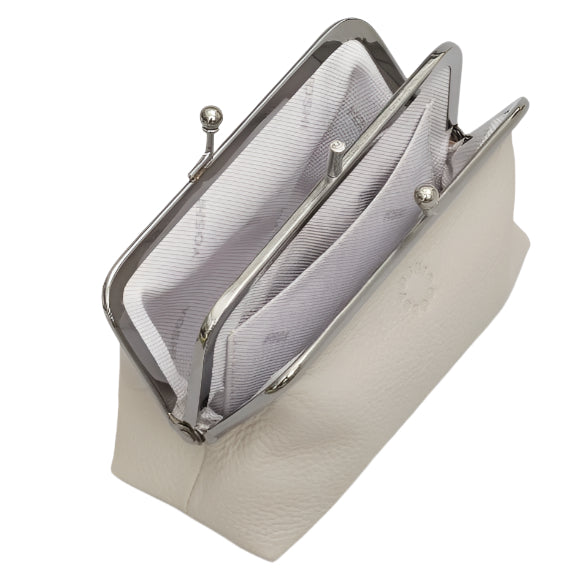Triple Frame Purse - Jane Austen Grey