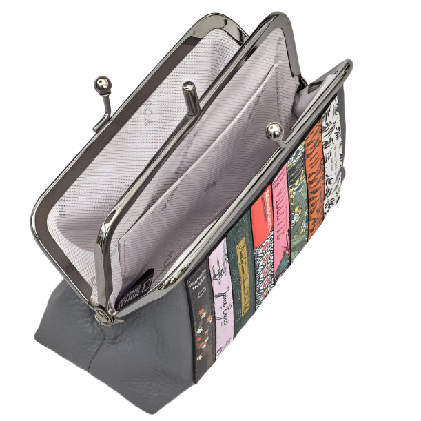 Triple Frame Purse - Bronte Grey