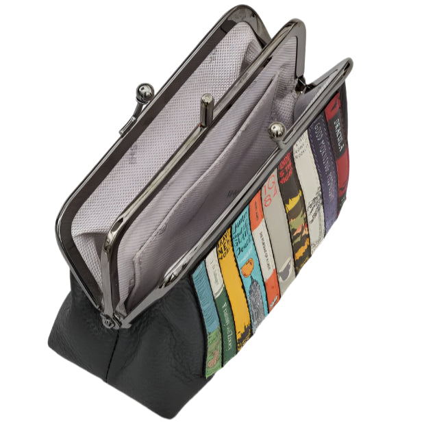 Aubrey Frame Purse - Bookworm Black