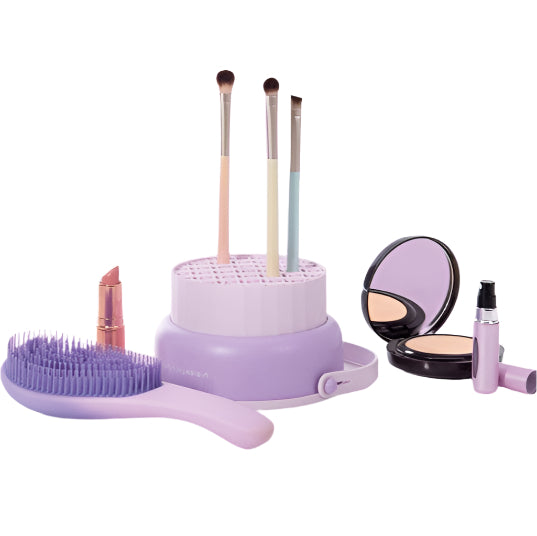 Make Up Brush Cleaner & Stand