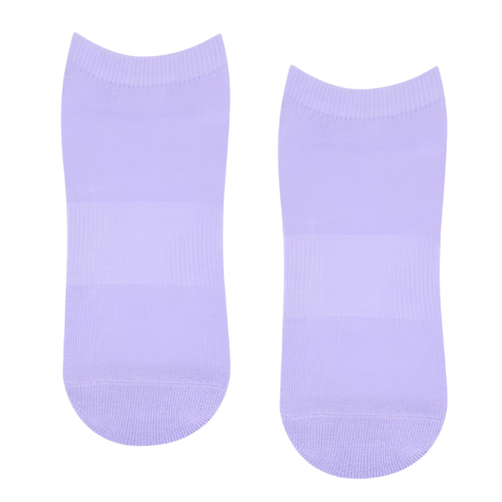 Classic Low Rise Grip Socks - Purple Rain
