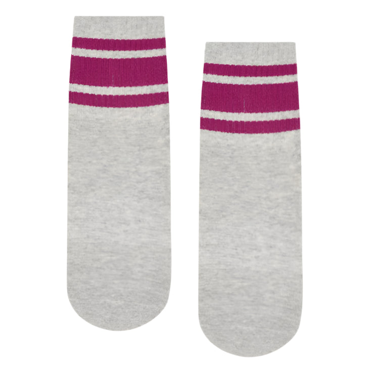 Crew Grip Socks - Marle Fuchsia Stripe
