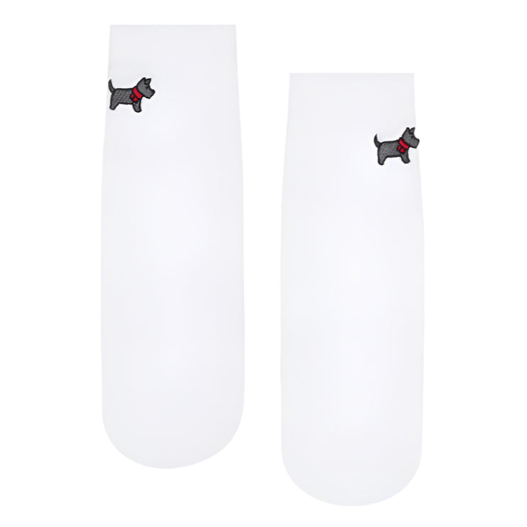 Crew Grip Socks - Cosy Pup Ivory