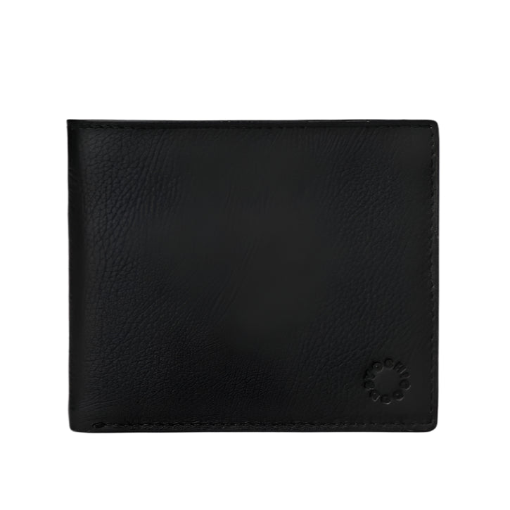 Leather Card Wallet - Black