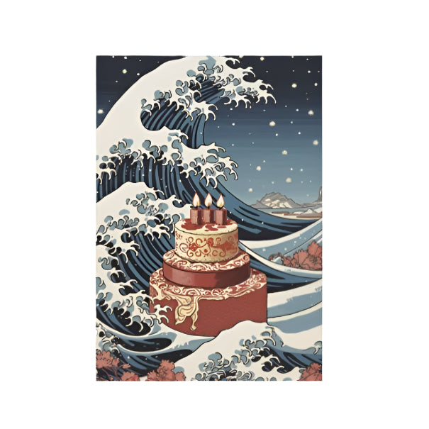 Happy Birthday Wave Card