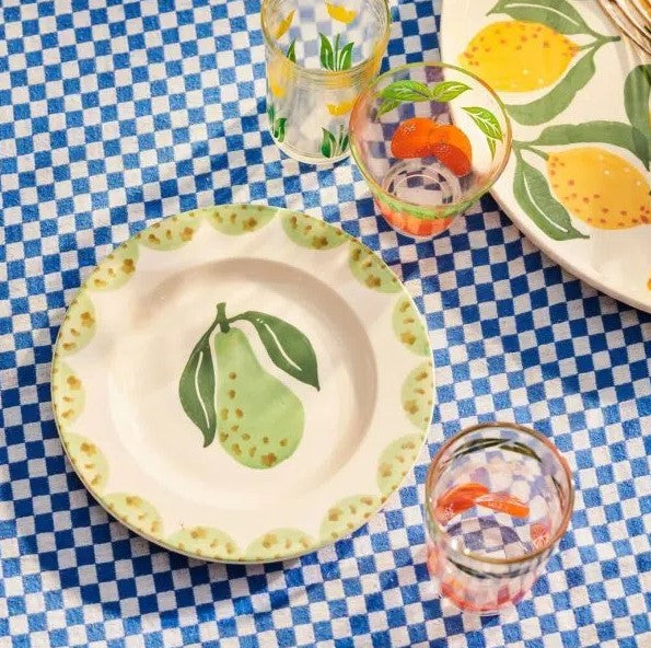 6.5 Inch Round Plate - Pears