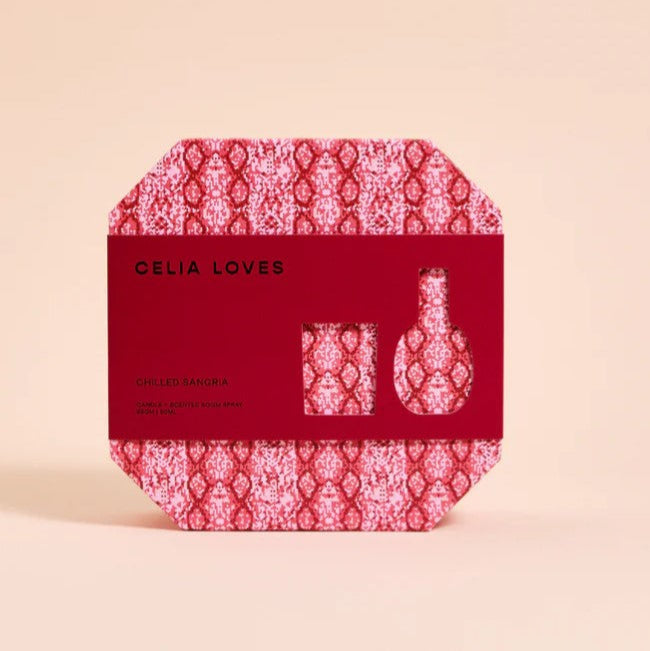 Room Spray & Candle Duo Set - Chilled Sangria