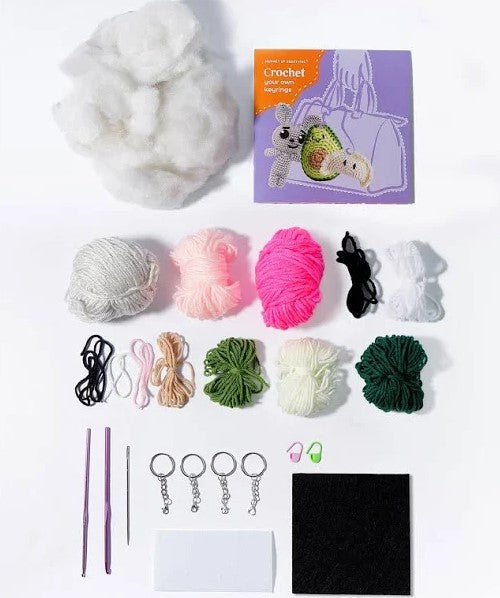 Crochet your own Keyring