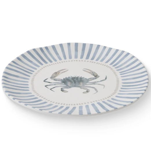Melamine Small Plate - La Mer Crab