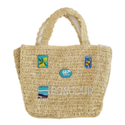 Bonjour Woven Tote Bag