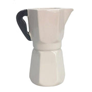 Coffee Pot Vase White
