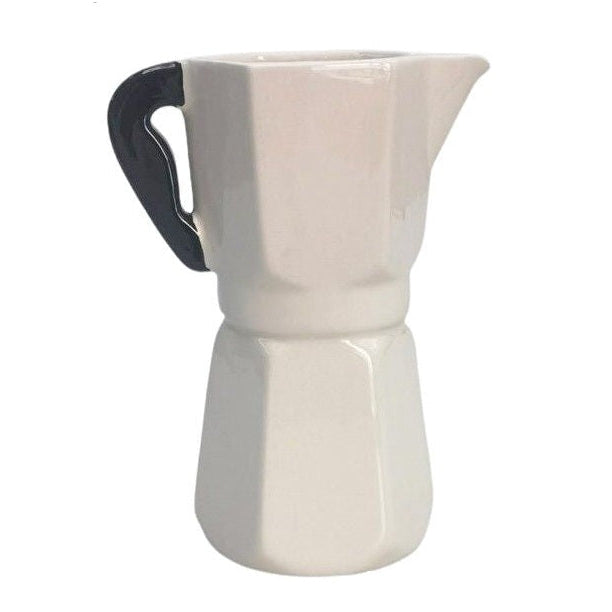Coffee Pot Vase White