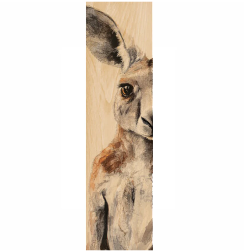 Woodhi Wooden Bookmark - Kangaroo 2