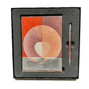 A5 Lined Notebook  & Pen Set - Hilma af Klint/Pink