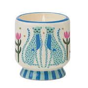 A Dopo Candle - Blue Cheetahs (Linen & Orris)