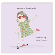 Growing Up Is Optional Card