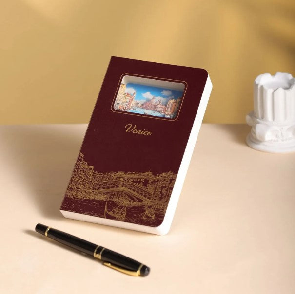 3D Paper Art Notebook - Venice