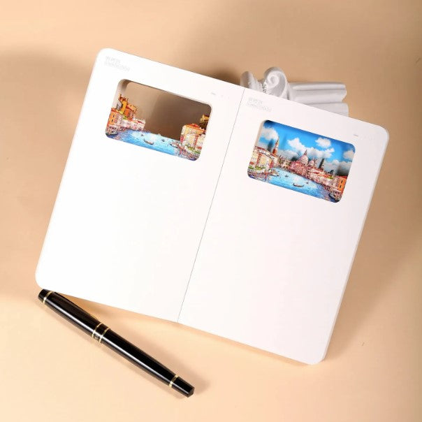 3D Paper Art Notebook - Venice