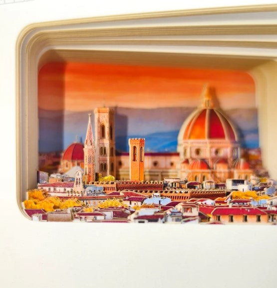 3D Paper Art Notebook - Firenze