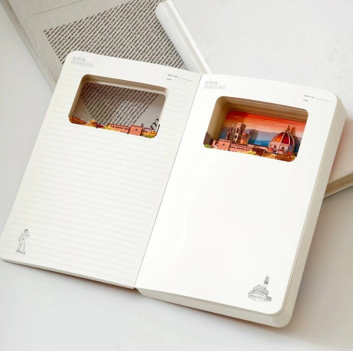 3D Paper Art Notebook - Firenze