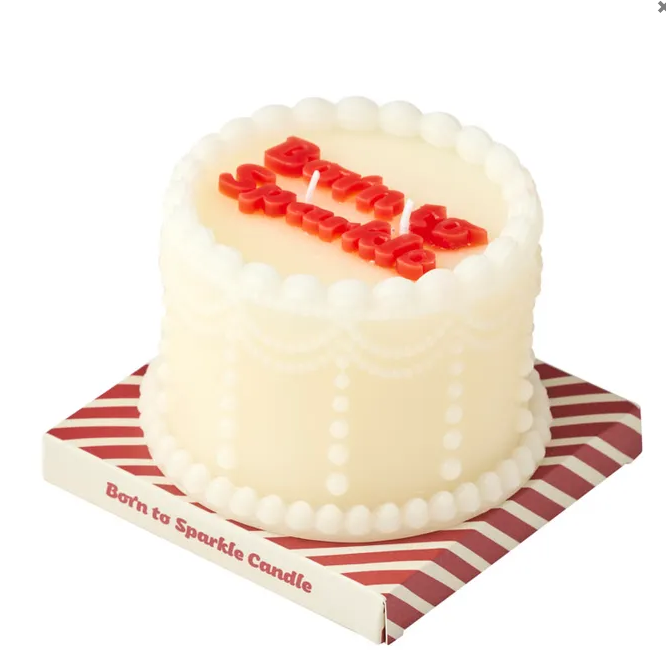 Birthday Cake Candle - Born To Sparkle