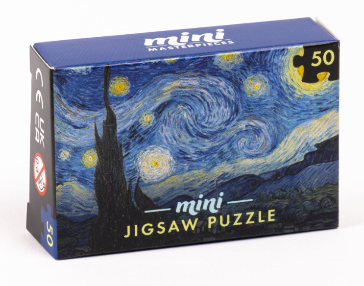 50pc Mini Masterpiece Jigsaw Puzzle