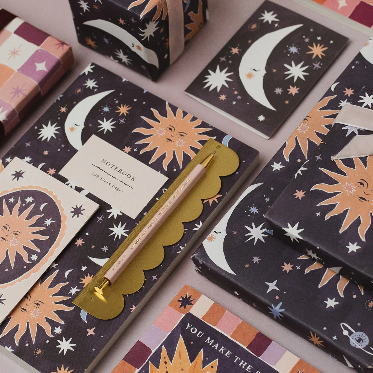 Sun and Moon Notebook