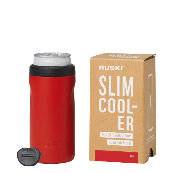 Huski Slim Can Cooler - Red