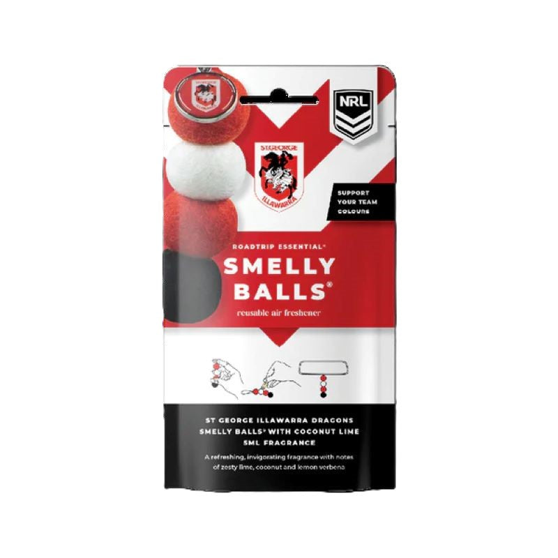 Smelly Balls Footy Set - St. George Illawarra Dragons