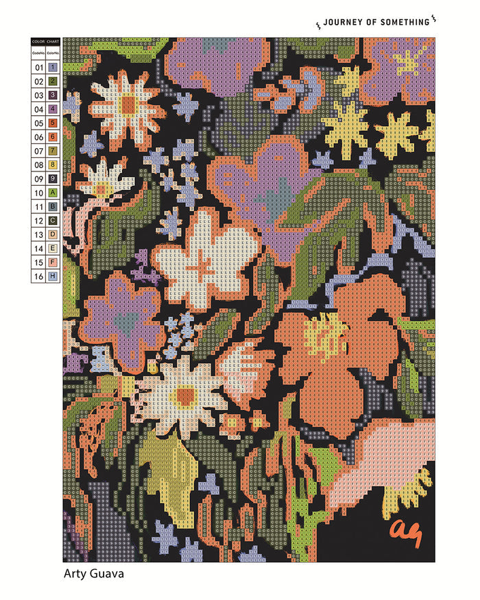 Sparkle Art Kit -  Midnight Garden