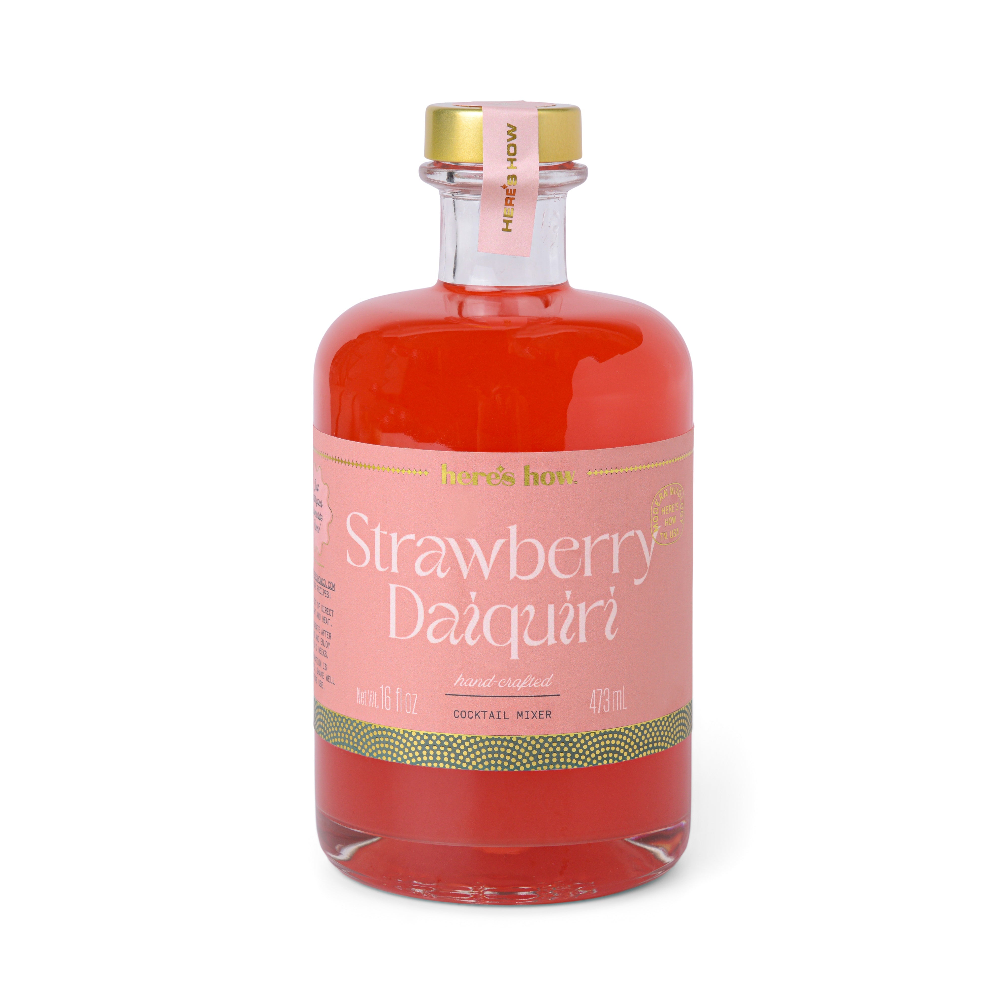 Strawberry Daiquiri Mixer - 500mL
