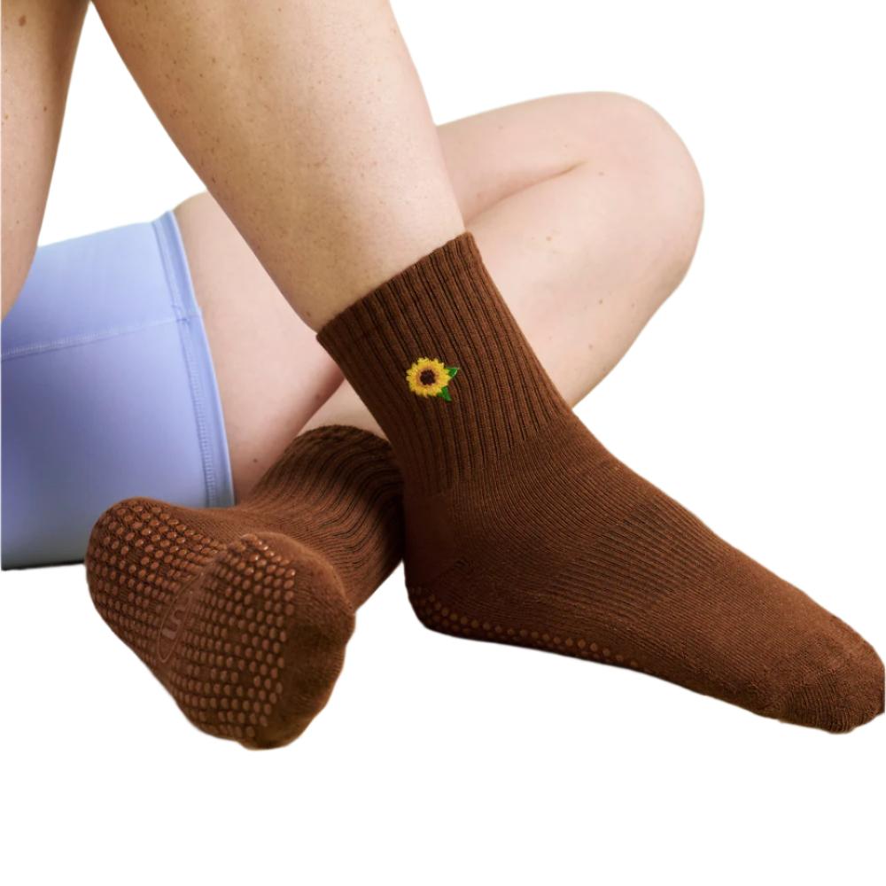 Crew Grip Socks - Sunflower Fields
