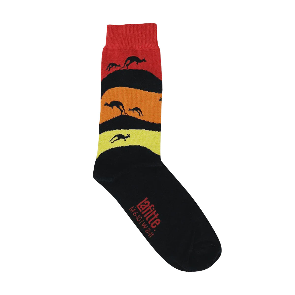 LAFITTE Socks - Kangaroo Sunset - (W8-11, M6-10)