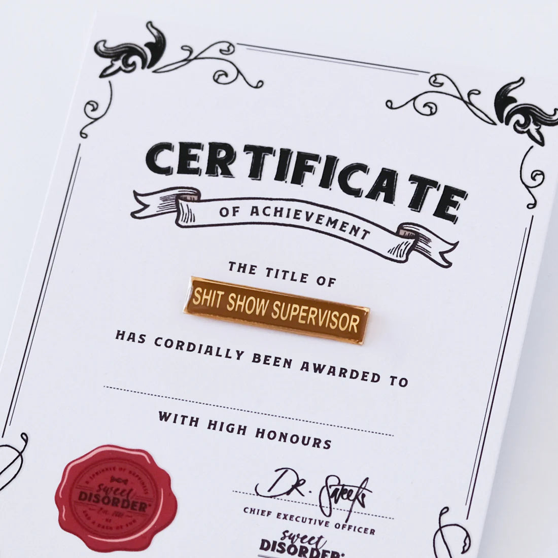 Award Badge - Sh*t Show Supervisor
