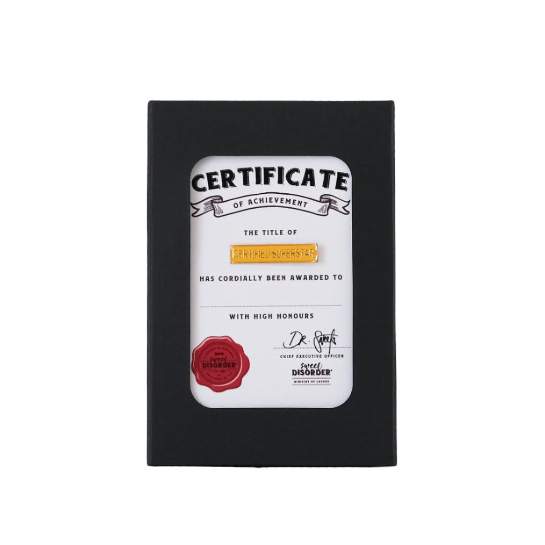 Award Badge - Certified Superstar