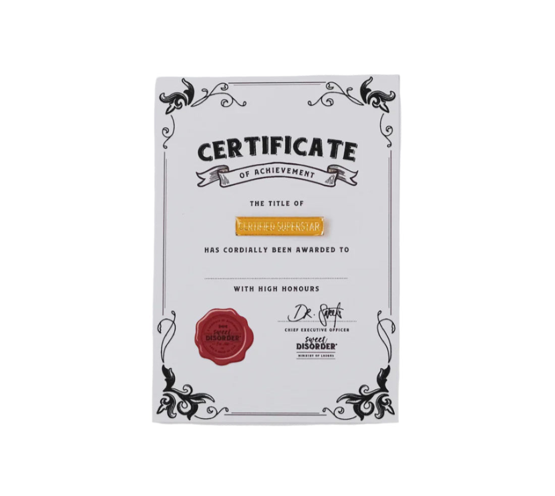 Award Badge - Certified Superstar