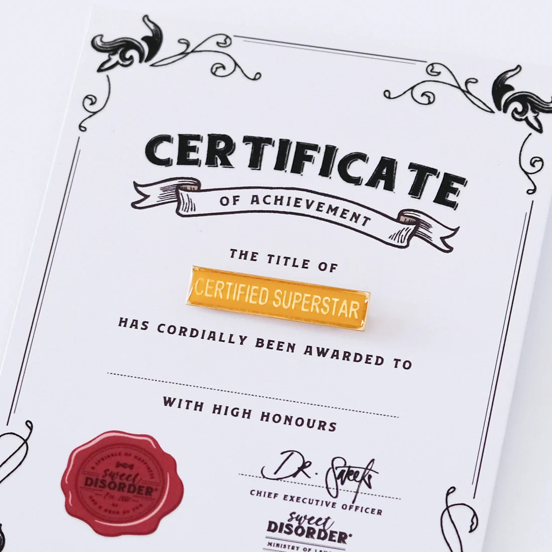 Award Badge - Certified Superstar