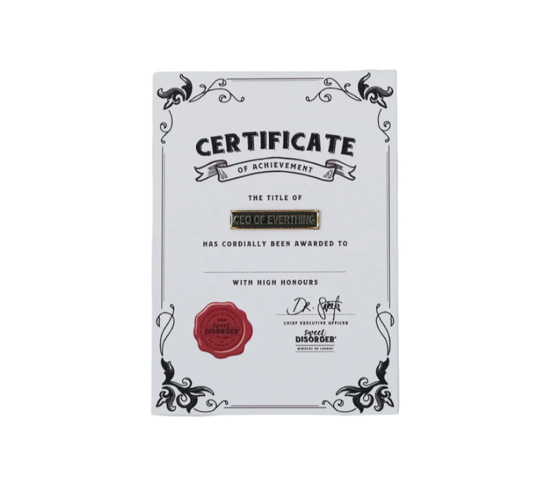 Award Badge - CEO of Everything