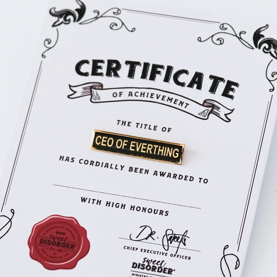 Award Badge - CEO of Everything