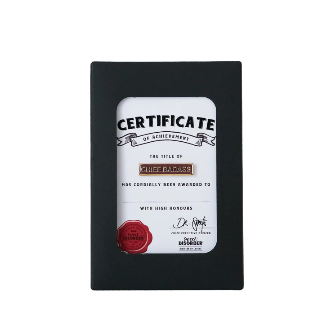 Award Badge - Chief Badass