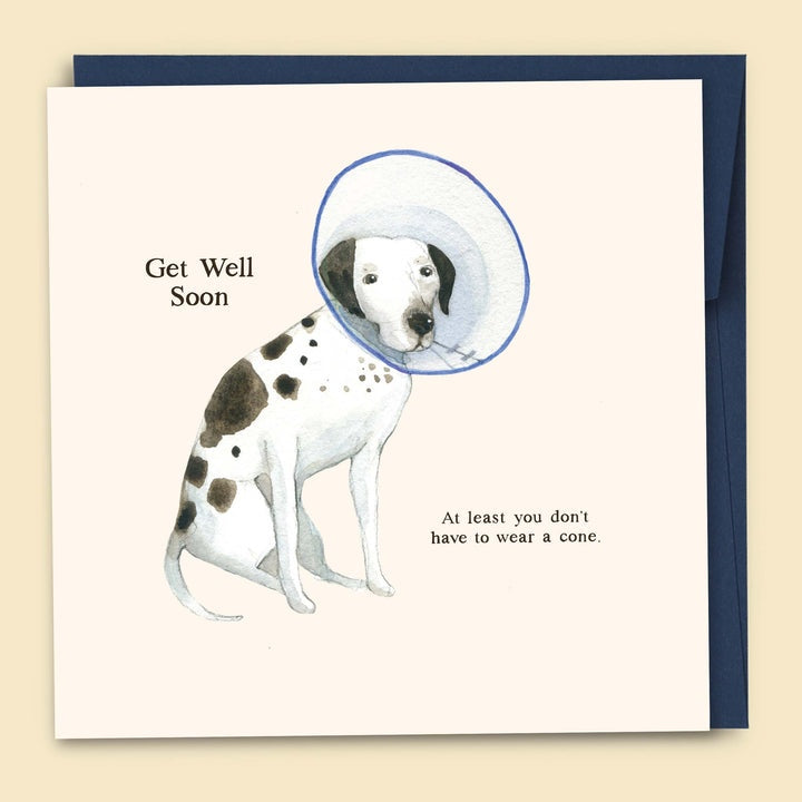 Get Well Soon, At Least You Don't Have To Wear A Cone Card