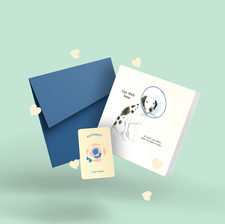 Get Well Soon, At Least You Don't Have To Wear A Cone Card