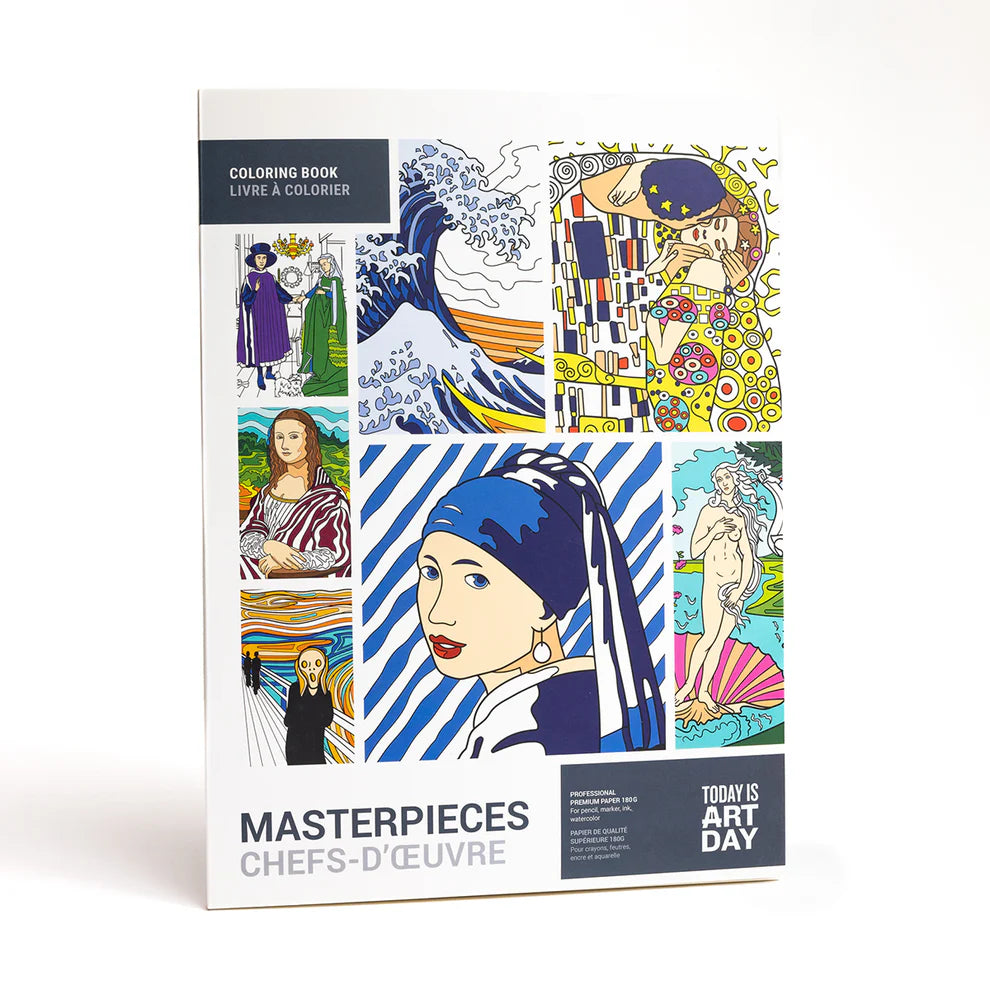 Colouring Book - Masterpieces